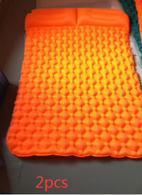 HKM-538579 Inflatable Double Camping Mat with Lycra for Outdoor Activities
