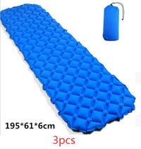 HKM-538579 Inflatable Double Camping Mat with Lycra for Outdoor Activities