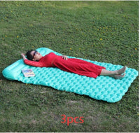 HKM-538579 Inflatable Double Camping Mat with Lycra for Outdoor Activities