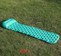 HKM-538579 Inflatable Double Camping Mat with Lycra for Outdoor Activities