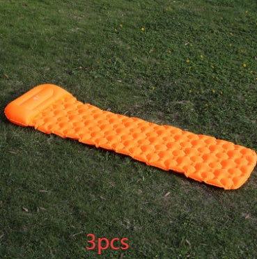 HKM-538579 Inflatable Double Camping Mat with Lycra for Outdoor Activities
