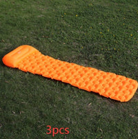 HKM-538579 Inflatable Double Camping Mat with Lycra for Outdoor Activities