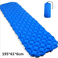 HKM-538579 Inflatable Double Camping Mat with Lycra for Outdoor Activities