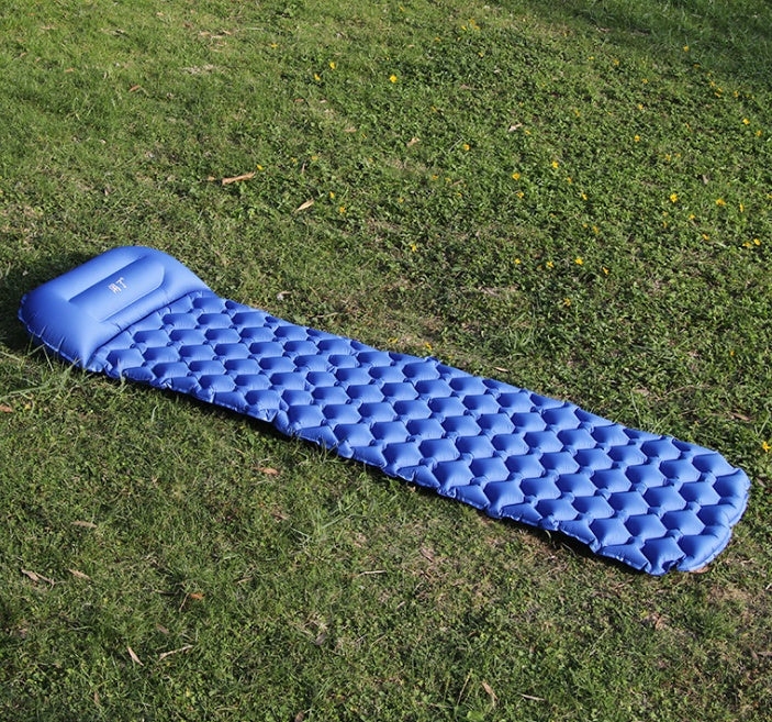 HKM-538579 Inflatable Double Camping Mat with Lycra for Outdoor Activities