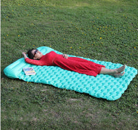 HKM-538579 Inflatable Double Camping Mat with Lycra for Outdoor Activities