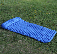 HKM-538579 Inflatable Double Camping Mat with Lycra for Outdoor Activities
