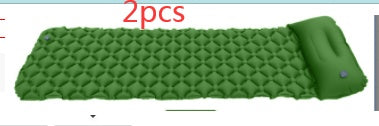 HKM-538579 Inflatable Double Camping Mat with Lycra for Outdoor Activities