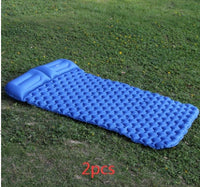 HKM-538579 Inflatable Double Camping Mat with Lycra for Outdoor Activities