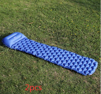 HKM-538579 Inflatable Double Camping Mat with Lycra for Outdoor Activities