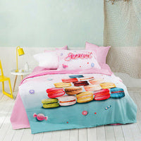 HKM-538579 Soft Sanding Polyester Duvet Cover Set in Multiple Sizes - Three-Piece & Two-Piece Options Available