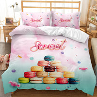 HKM-538579 Soft Sanding Polyester Duvet Cover Set in Multiple Sizes - Three-Piece & Two-Piece Options Available