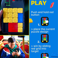 HKM-538707 Plastic Electronic Jigsaw Puzzle Game for Brain Teasers - Suitable for Ages 2 and Up