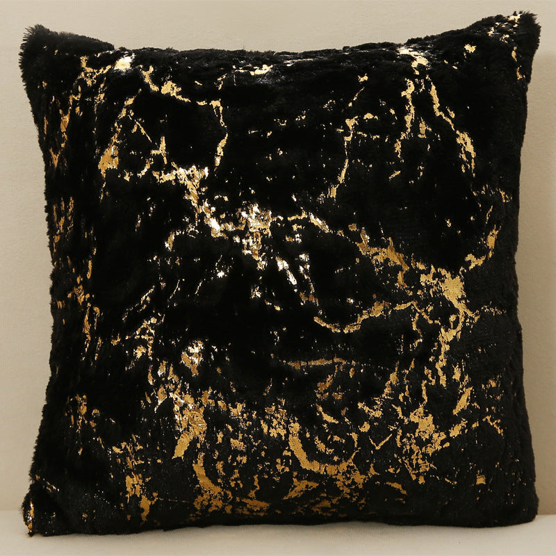 HKM-539027 Plush Throw Pillow in Ins Style for Sofa or Living Room - 43x43cm with PP Cotton Fill