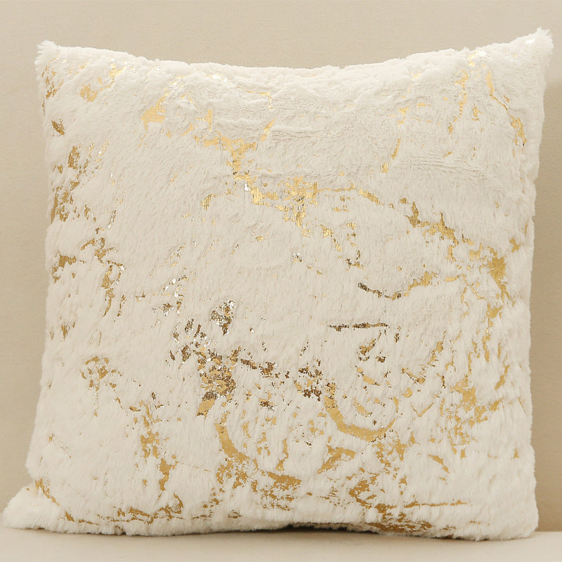 HKM-539027 Plush Throw Pillow in Ins Style for Sofa or Living Room - 43x43cm with PP Cotton Fill