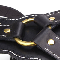HKM-539091 Cowhide Pet Harness for Medium and Large Dogs - Chest Girth 49-86cm
