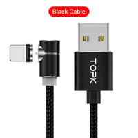 HKM-539283 Magnetic Fast Charge Data Cable for iPhone and Android – 1m Length, Compatible with Type-C, Micro USB, 8PIN