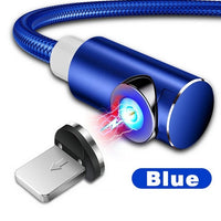 HKM-539283 Magnetic Fast Charge Data Cable for iPhone and Android – 1m Length, Compatible with Type-C, Micro USB, 8PIN