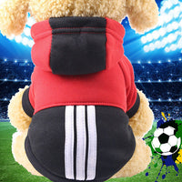 HKM-539411 Cozy Cartoon Hooded Sweater for Dogs and Cats - Autumn and Winter Style