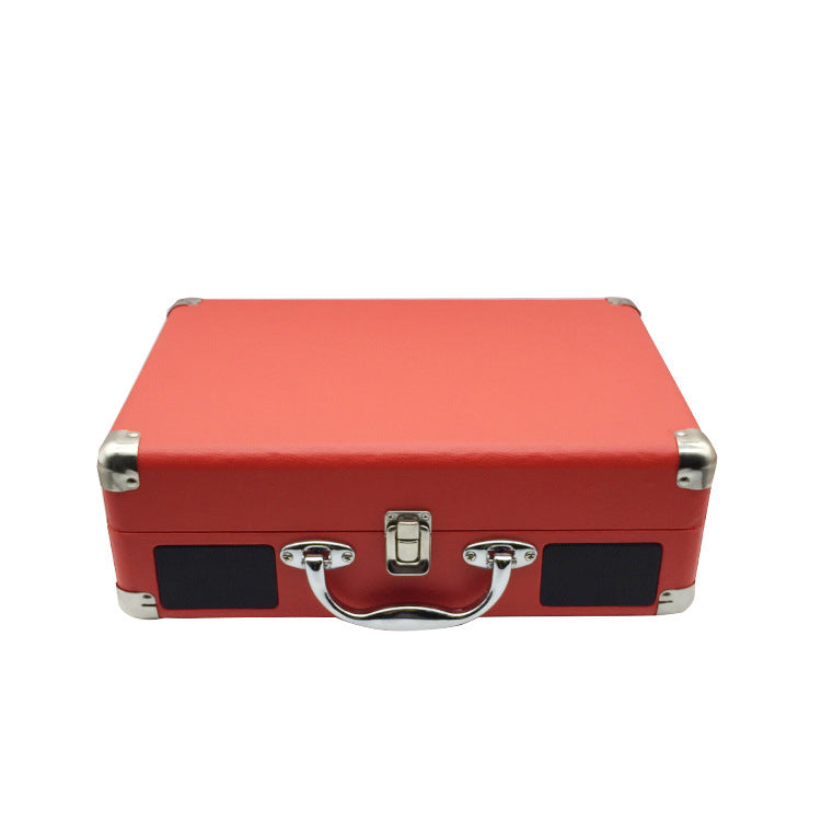 KTX-539603 Bluetooth Audio Record Player with Black Finish, Handmade Craft, Includes Power Cord and Manual