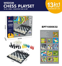 HKM-539859 3 in 1 Educational Snakes Ladders, Ludo, and Flying Chess Games Toy Set for Kids