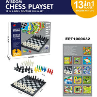 HKM-539859 3 in 1 Educational Snakes Ladders, Ludo, and Flying Chess Games Toy Set for Kids