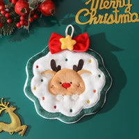 HKM-539859 Polymer Clay Christmas Tree Ornaments - RV and Vehicle Scene Pendants