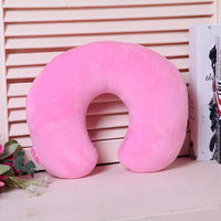 HKM-540179 Monochrome U-Shaped Travel Neck Pillow for Support and Comfort