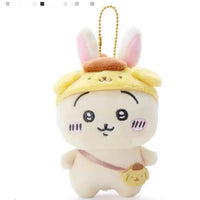 HKM-540883 Mini Plush Animal Keychain Pendant - Soft Stuffed Doll for Bags and Backpacks, Cute Kids Toy, Ideal Gift