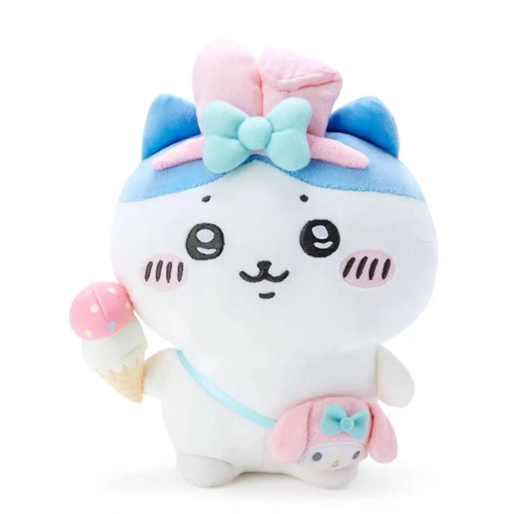 HKM-540883 Mini Plush Animal Keychain Pendant - Soft Stuffed Doll for Bags and Backpacks, Cute Kids Toy, Ideal Gift