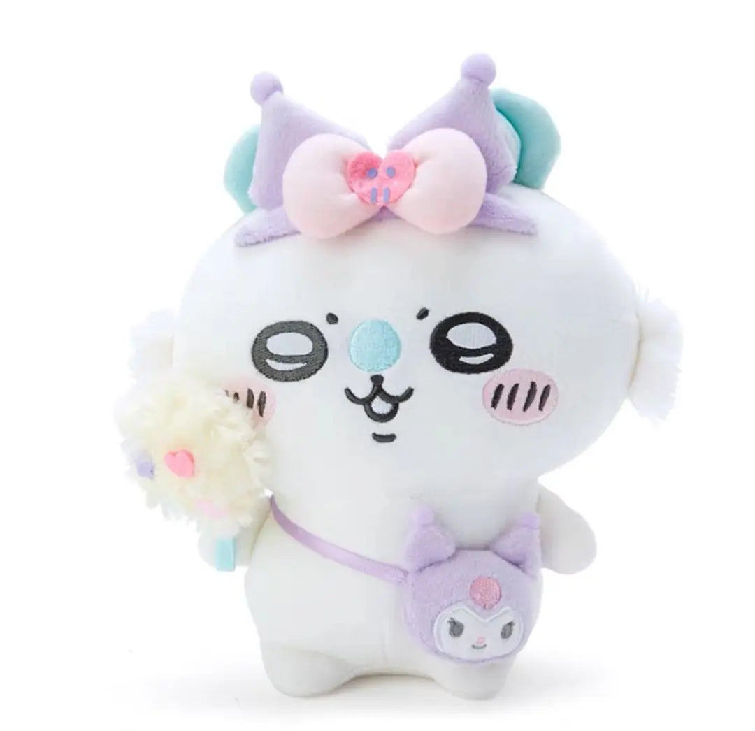 HKM-540883 Mini Plush Animal Keychain Pendant - Soft Stuffed Doll for Bags and Backpacks, Cute Kids Toy, Ideal Gift
