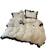 HKM-540883 Washed Cotton Bed Sheet Set – Soft and Comfortable Bedding in Multiple Sizes