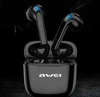 HKM-540947 Wireless Bluetooth 5.0 Headset with Touch Control, Waterproof, Battery Display, and Dual Ear Functionality