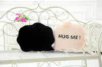 HKM-541011 Creative Dialog 4 Color Short Plush Pillow - 40cm Height with PP Cotton Filling