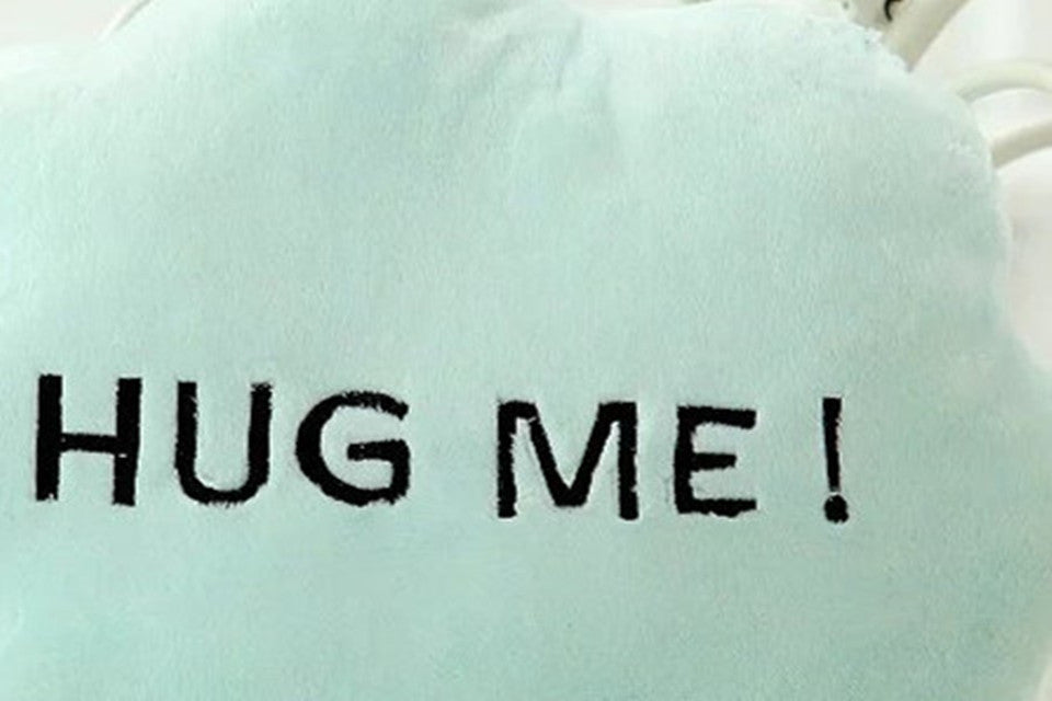 HKM-541011 Creative Dialog 4 Color Short Plush Pillow - 40cm Height with PP Cotton Filling