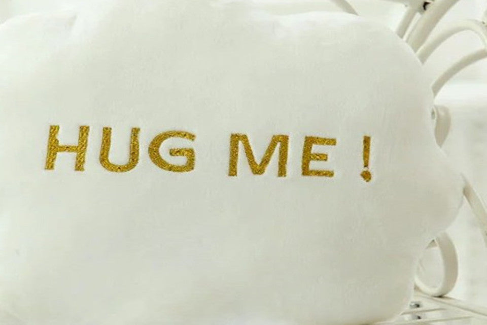 HKM-541011 Creative Dialog 4 Color Short Plush Pillow - 40cm Height with PP Cotton Filling