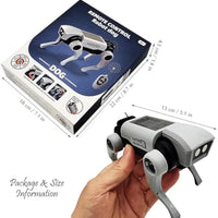 HKM-541011 Interactive Remote Control Robot Dog Toy for Kids, Ages 8 and Up, Electric Solar-Powered Educational Kit