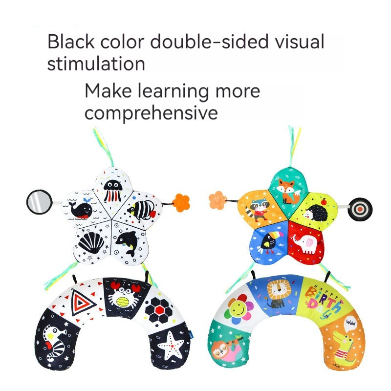 HKM-541523 Infant Prone Pillow for Head Support and Learning Lying Exercises, Ages 1-3 Years