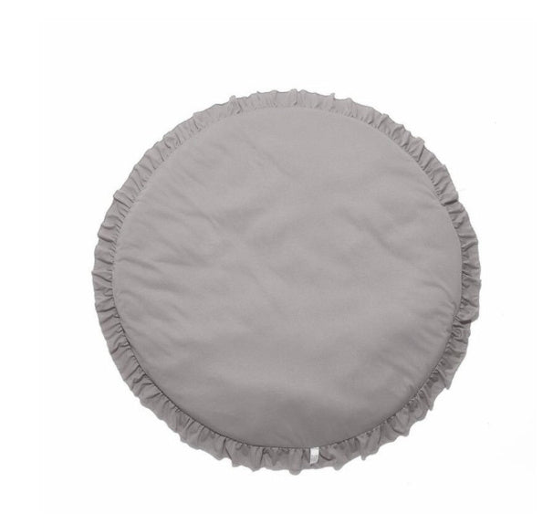HKM-541971 Soft Cotton Baby Play Mat - 2cm Thick, 100cm Diameter