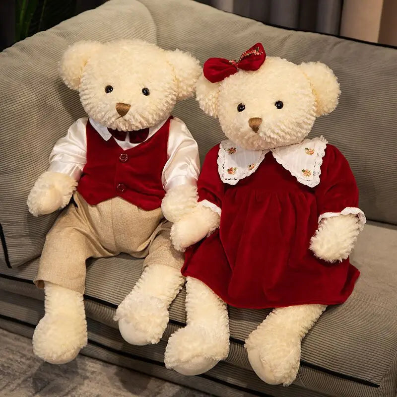 KTX-542035 Soft Plush Teddy Bear Stuffed Toy for Kids - Perfect Valentine's Day Gift, 45cm to 65cm Height