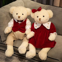 HKM-542035 Soft Plush Teddy Bear Stuffed Toy for Kids - Perfect Valentine's Day Gift, 45cm to 65cm Height