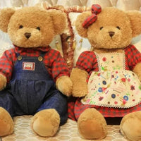 HKM-542035 Soft Plush Teddy Bear Stuffed Toy for Kids - Perfect Valentine's Day Gift, 45cm to 65cm Height