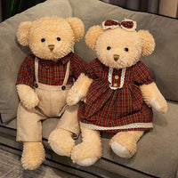 HKM-542035 Soft Plush Teddy Bear Stuffed Toy for Kids - Perfect Valentine's Day Gift, 45cm to 65cm Height