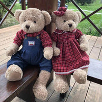 HKM-542035 Soft Plush Teddy Bear Stuffed Toy for Kids - Perfect Valentine's Day Gift, 45cm to 65cm Height