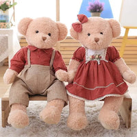 HKM-542035 Soft Plush Teddy Bear Stuffed Toy for Kids - Perfect Valentine's Day Gift, 45cm to 65cm Height