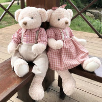 HKM-542035 Soft Plush Teddy Bear Stuffed Toy for Kids - Perfect Valentine's Day Gift, 45cm to 65cm Height