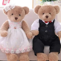 HKM-542035 Soft Plush Teddy Bear Stuffed Toy for Kids - Perfect Valentine's Day Gift, 45cm to 65cm Height
