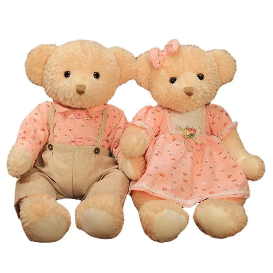 KTX-542035 Soft Plush Teddy Bear Stuffed Toy for Kids - Perfect Valentine's Day Gift, 45cm to 65cm Height