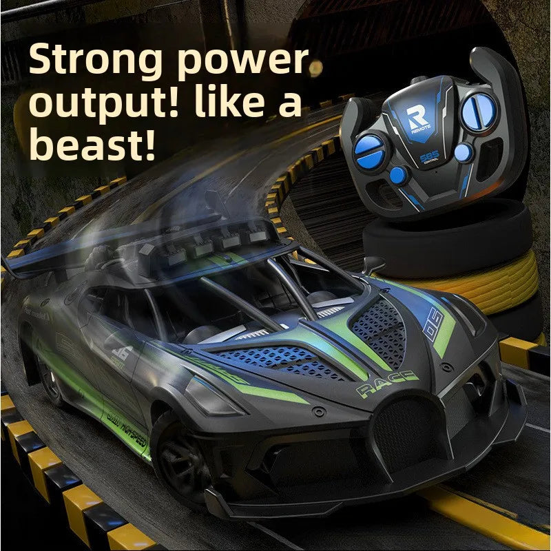 HKM-542611 Remote-Controlled Simulation Bugatti Supercar Model with 4-Channel Control, Indoor/Outdoor Use for Ages 5 and Up