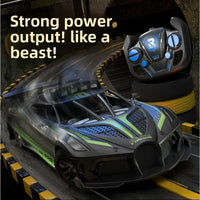 HKM-542611 Remote-Controlled Simulation Bugatti Supercar Model with 4-Channel Control, Indoor/Outdoor Use for Ages 5 and Up