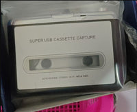 HKM-543059 Cassette to MP3 Converter with USB Connectivity and Recording Function